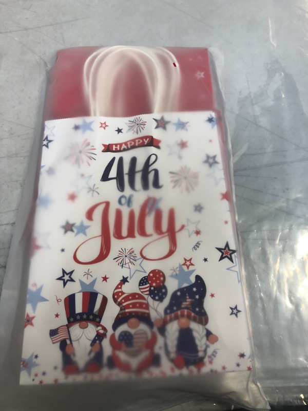 Photo 2 of 15 Pcs Memorial Day Party Gift Bags with Handles for 4th of July Decorations American Patriotic Independence Day Party Favor,Mix colors 15pcs,Mix colors
