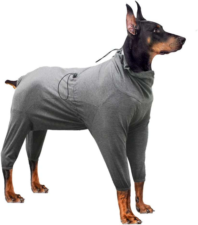 Photo 1 of HEYWEAN Dog Surgical Recovery Suit for Dogs Long Sleeve Keep Dog from Licking Abdominal Wound Protector E-Collar Alternative After Surgery Wear Pet Supplier SIZE XXS 
