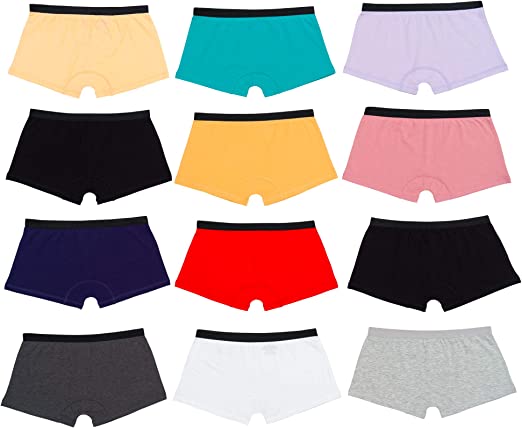 Photo 1 of Alyce Intimates Women's Cotton Boyshort, Pack of 12
SIZE M