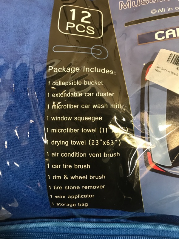 Photo 2 of 12 PCS MUSAITY CAR CLEANING KIT
