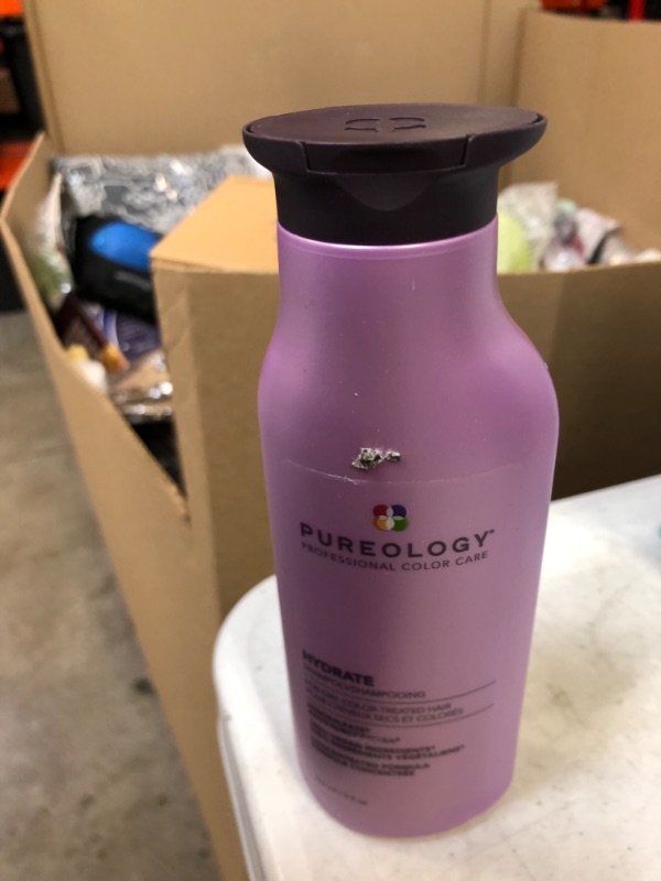 Photo 2 of Pureology Hydrate Moisturizing Shampoo | For Medium to Thick Dry, Color Treated Hair | Sulfate-Free | Vegan
