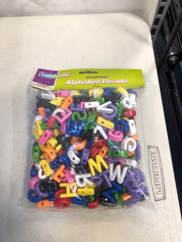 Photo 1 of Chenille Kraft Upper Case Letter Beads (CKC3253)