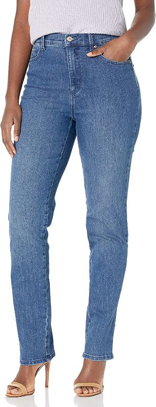 Photo 1 of Gloria Vanderbilt Women's Amanda Classic High Rise Tapered Jean Size 16 Average 
