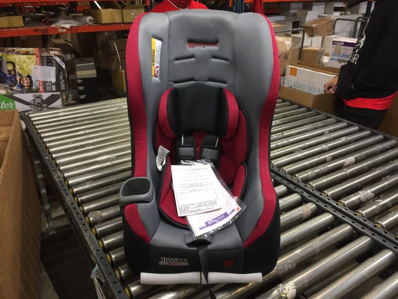 Photo 2 of Baby Trend Trooper 3 in 1 Convertible Car Seat Red