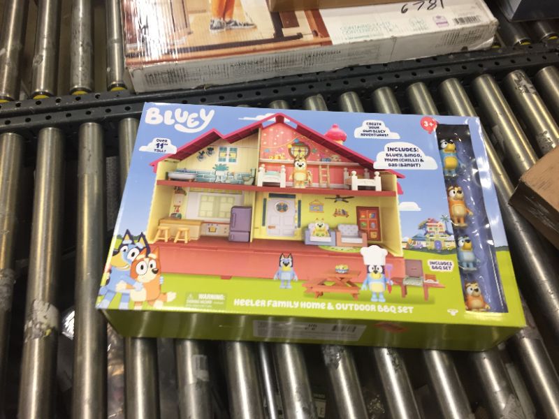 Photo 1 of Bluey Mega Bundle Home, BBQ Playset, and 4 Figures | Amazon Exclusive