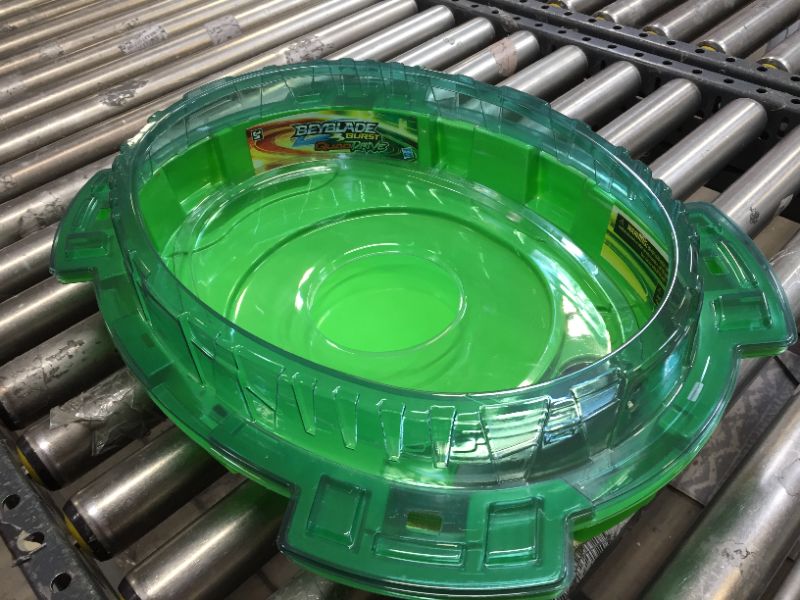 Photo 1 of BEYBLADE Burst QuadDrive Interstellar Drop Battle Set, Set Stadium, 2 Battling Tops and 2 Launchers