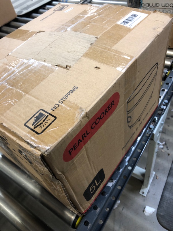 Photo 1 of YJINGRUI Boba Cooker Commercial Boba Pot 5L Automatic Pearl Tapioca Cooker for Boba Tea & Bubble Tea & Milk Tea Touchscreen 110V