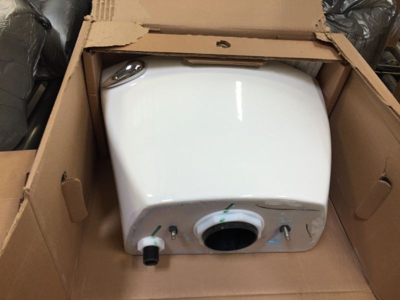 Photo 3 of American Standard 4021001N.020 Cadet 3 1.6 GPF 12-Inch Rough Toilet Tank Only, White