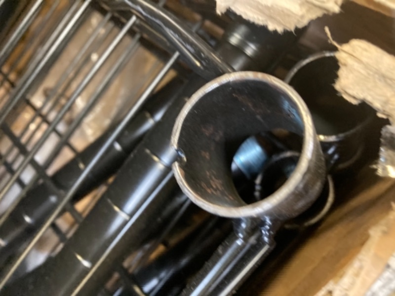 Photo 4 of Amazon Basics 5-Shelf Shelving Storage Unit on 4'' Wheel Casters, Black (30L x 14W x 64.75H) & 3-Shelf Heavy Duty Shelving Storage Unit on 2' Wheel Casters, Black (23.2L x 13.4W x 32.75H)
