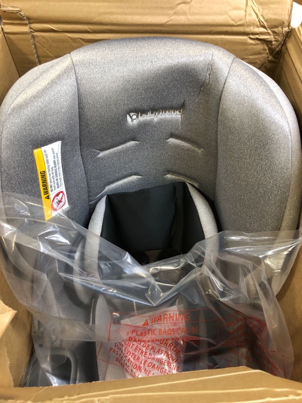 Photo 2 of Baby Trend Trooper 3-in-1 Convertible Car Seat, Moondust (CV01C87B)