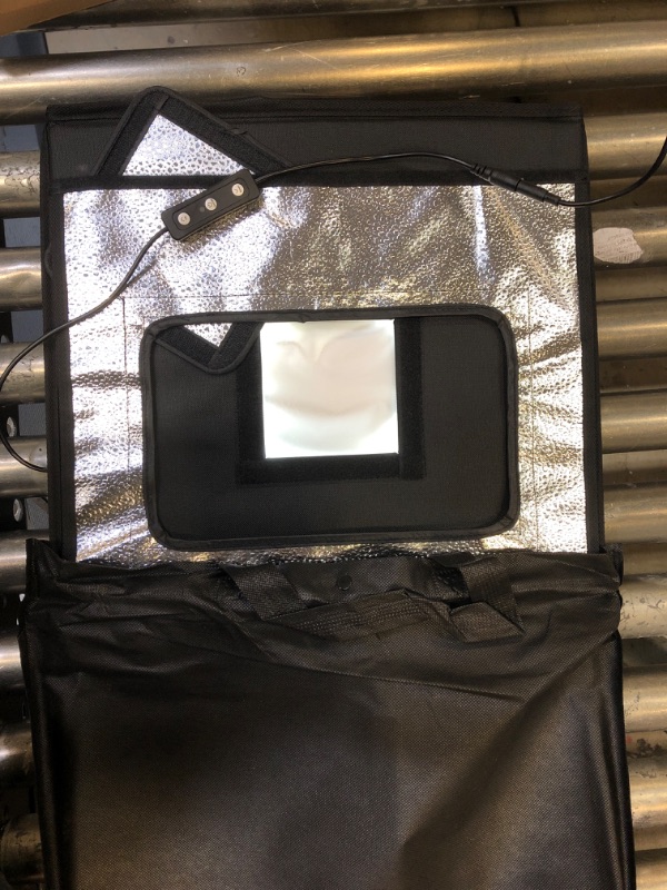 Photo 1 of Glendan Light Box Photography, Portable Photo Studio Light Box, 16" x 16" Professional Dimmable Shooting Tent Kit with 216 LED Table Top Light & 6 Backdrops Photo Box for Product Photography
