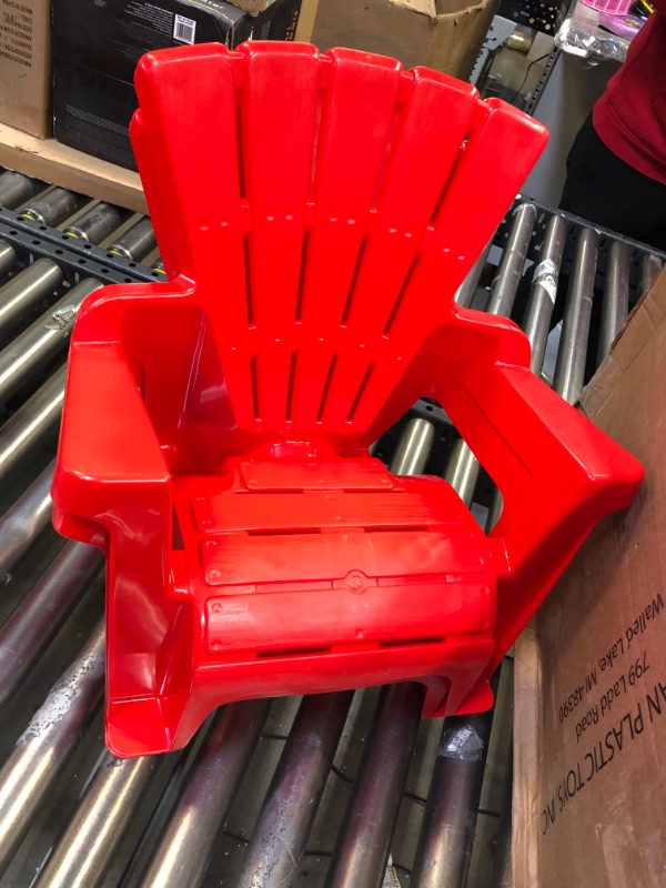 Photo 2 of American Plastic Toys Children's Adirondack Chair 2PK, Red--------like new