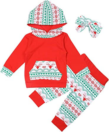 Photo 1 of 2pcs Infant Baby Girls Clothes Long Sleeve Hoodie with Floral Pants Outfit Sets for Fall Winter Spring 12-18M