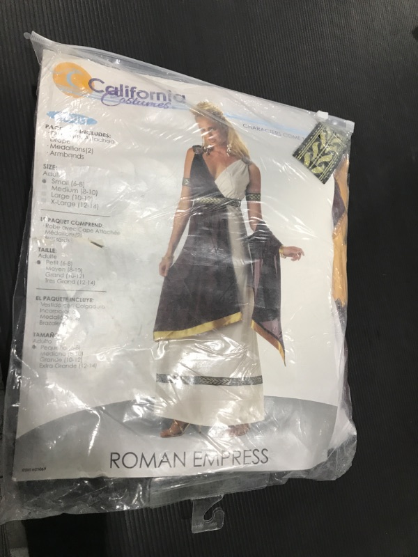 Photo 2 of Adult Roman Empress Costume Small