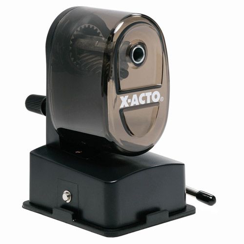 Photo 1 of X-ACTO Bulldog Manual Pencil Sharpener with Vacuum Mount Colors May Vary 1 Count