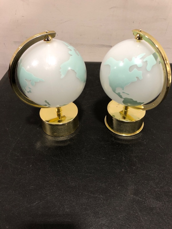 Photo 1 of 2 small globe decor pieces