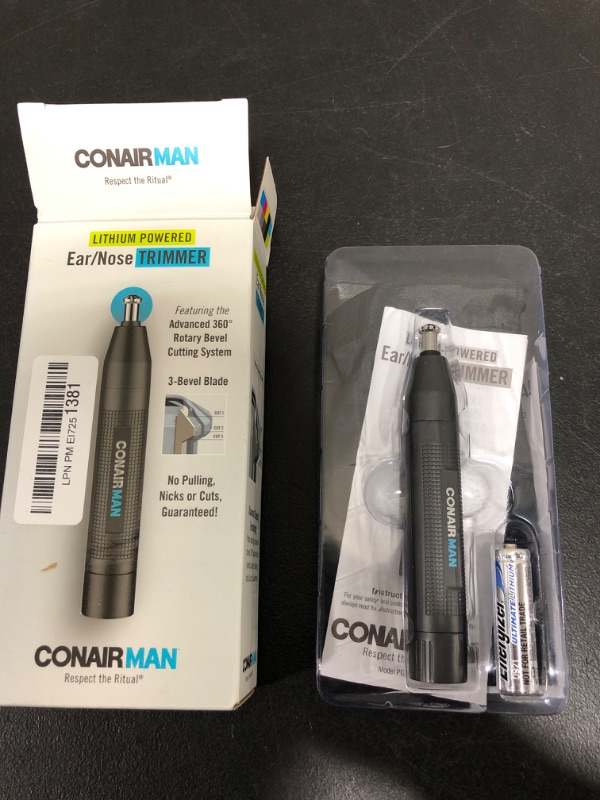 Photo 2 of ConairMAN Lithium-Powered Ear and Nose Hair Trimmer (2692912)