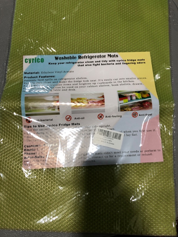 Photo 2 of 12 x 17.7 Inch EVA Fridge Liner Refrigerator Mats