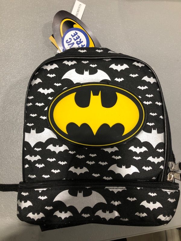 Photo 2 of Batman Lunch Bag - Black