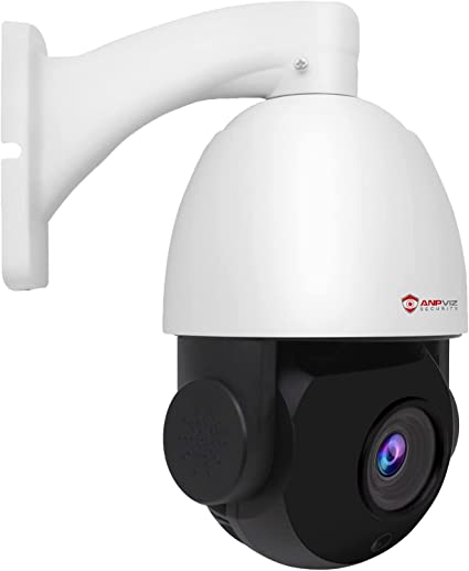 Photo 1 of Anpviz 5MP HD PoE PTZ IP Surveillance Camera 20X Optical Zoom, IP PTZ Outdoor Camera Outdoor Indoor IR Night Vision Motion Detection Weatherproof H.265, 360°/90° Pan/Tilt, with Microphone