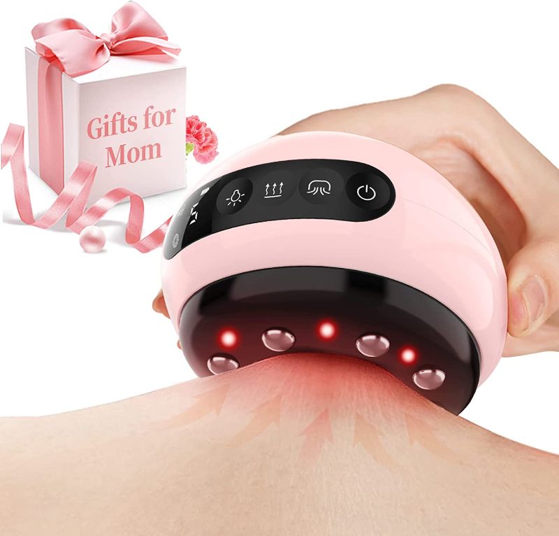 Photo 1 of PENTASMART 3 in 1 Cupping Set, Electric Cupping GuaSha Massager, 5 Level Cupping and Scraping Massager Tool with Heating, Rechargeable Battery, Handheld Physical Gua Sha Massager for Mom Gift 