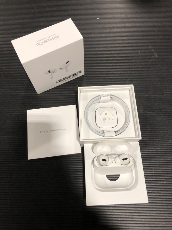 Photo 2 of Apple AirPods Pro with MagSafe Charging Case (1st Generation)
SER NO. h6rhpn081059
