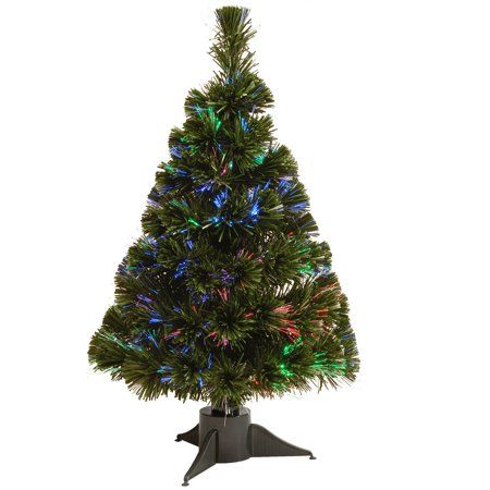 Photo 1 of 24-inch Battery Operated Fiber Optic Ice Tree - 2 Foot
