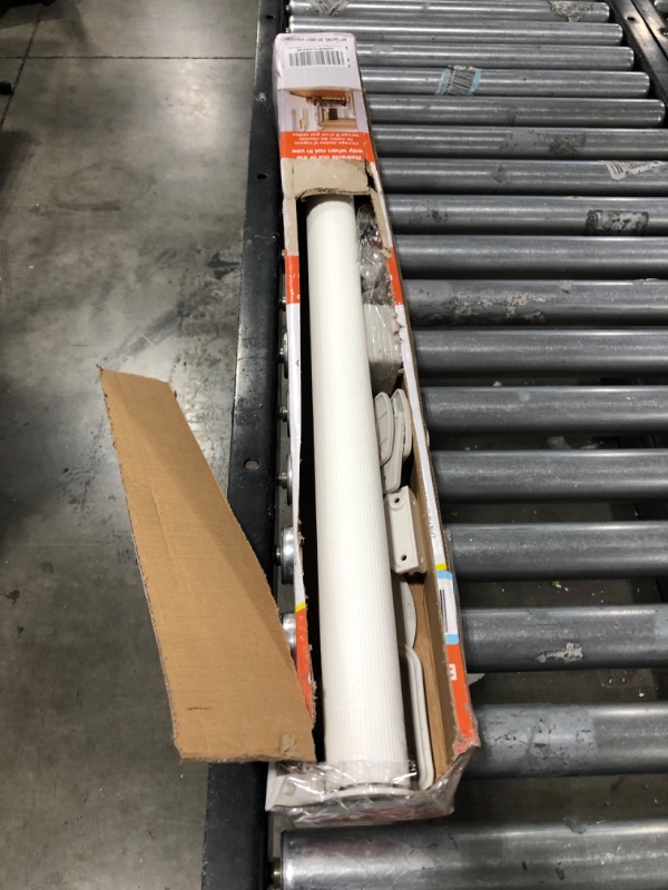 Photo 1 of EasyBaby Extra Wide Retractable Baby Gate, 33" Tall, Extends up to 71" Wide, White / Child Safety Baby Gates, Pet Retractable Gates for Stairs, Doorways, Hallways, Indoor and Outdoor