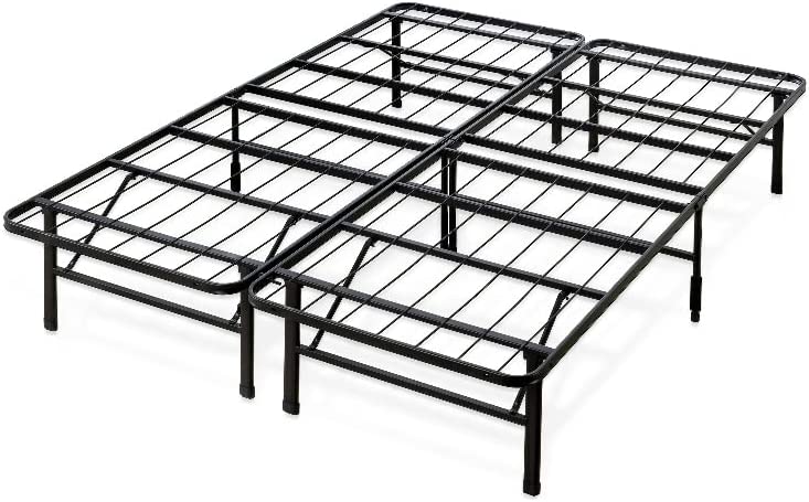 Photo 1 of ZINUS SmartBase Tool-Free Assembly Mattress Foundation / 14 Inch Metal Platform Bed Frame / No Box Spring Needed / Sturdy Steel Frame / Underbed Storage, Queen
