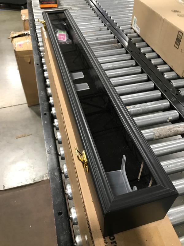 Photo 1 of 3ft black instrument display case