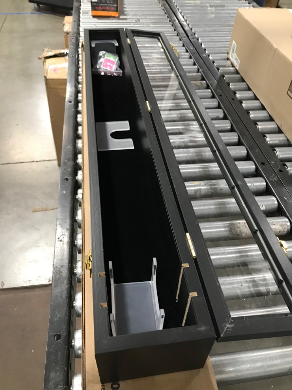 Photo 1 of 3ft black instrument display case