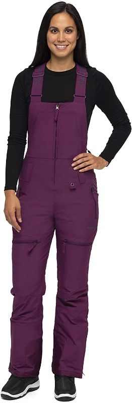 Photo 1 of Arctix Women's Eco Friendly Traverse Bib Overalls, Plum, Medium Tall M 8-10