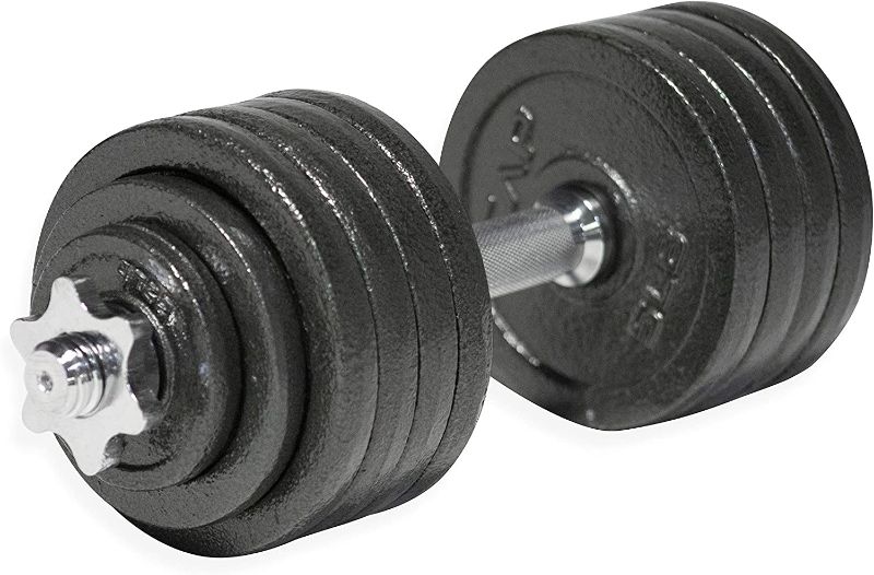 Photo 1 of  Barbell 60-Pound Adjustable Dumbbell Weight Set