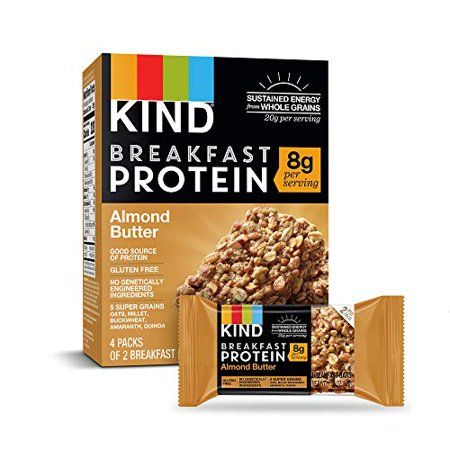 Photo 1 of (8 Pack)Kind Almond Butter Breakfast Bars 4/1.76 Oz. best byb 02/12/2023
