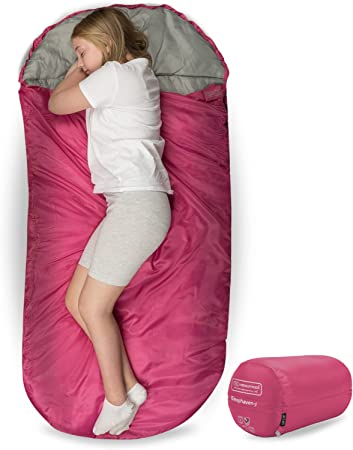 Photo 1 of 882g Lightweight Kids Sleeping Bag - Rectangular Style | Toddler - Junior | Warm Snuggle Sleeping Bags by HiGHLANDER
