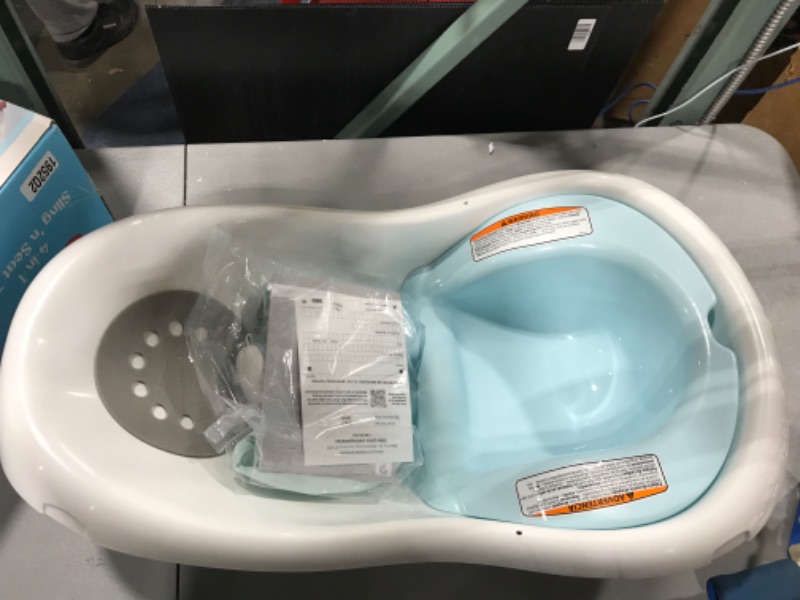 Photo 2 of Fisher-Price GPN17 4-in-1 Sling N Seat Tub, Pacific Pebble
