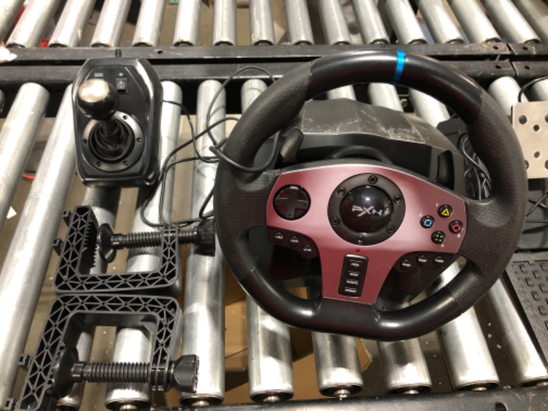 Photo 1 of PC Steering Wheel PXN V9 270/900°PS4 Steering Wheel