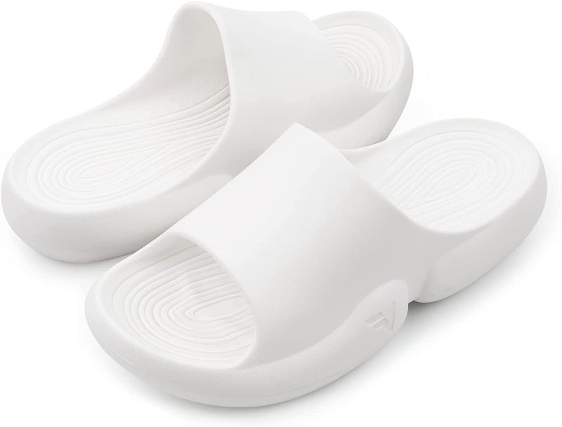 Photo 1 of  size 6-6.5 Cloud Slides, Pillow Slides for Women Anti-Slip Soft Cushion Thick Sole Open Toe Platform Slides for Outdoor Indoor