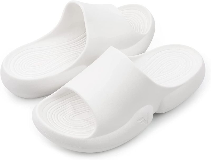 Photo 1 of  size  8-9  Cloud Slides, Pillow Slides for Women Anti-Slip Soft Cushion Thick Sole Open Toe Platform Slides for Outdoor Indoor