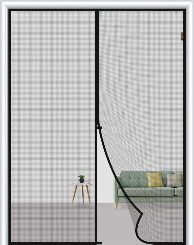 Photo 1 of   Magnetic Screen Door Fit Door Size 60x96 