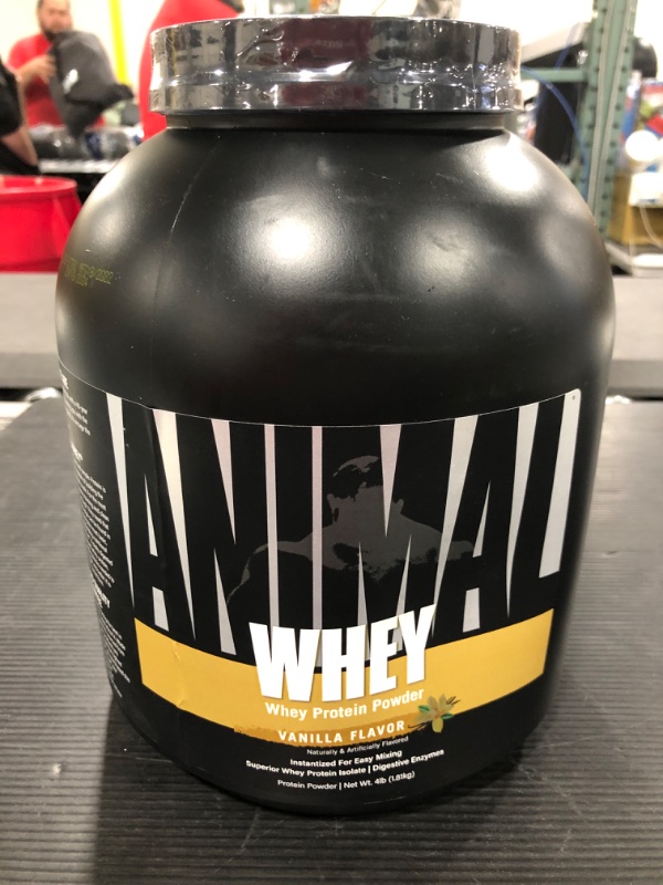 Photo 2 of Animal Whey Isolate Whey Protein Powder – Isolate Loaded for Post Workout and Recovery – Low Sugar with Highly Digestible Whey Isolate Protein - Vanilla - 4 Pound (Pack of 1) Vanilla 4 Pound (Pack of 1)