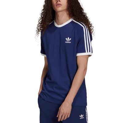 Photo 1 of Adidas Men's Slim-Fit Originals Three-Stripe Raglan T-Shirt Size S
