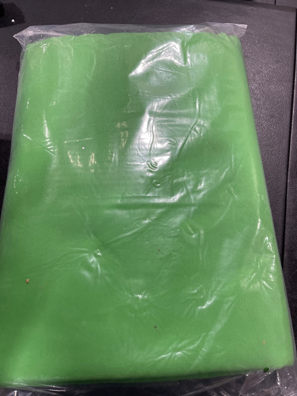 Photo 3 of 10x20ft Green Screen Backdrop for Photography, CPLIRIS Chromakey Large Green Screen Pure Polyester Collapsible Green Fabric with 3 Spring Clamps for Photoshoot, Game Live Steaming?Video Conference
