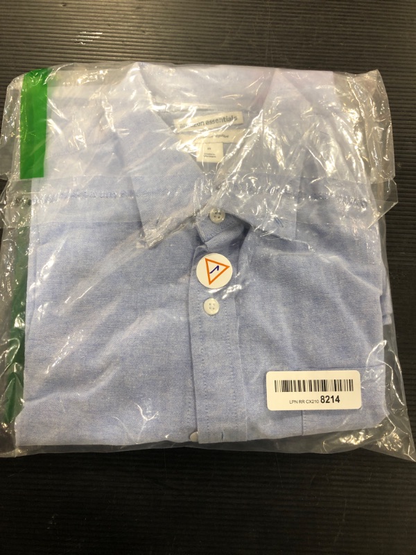 Photo 1 of {Size M] Amazon Essentials Blue Shirt