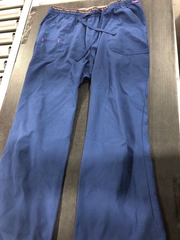 Photo 2 of [Size M] HeartSoul Break On Through Women Scrubs Pant Low Rise Drawstring