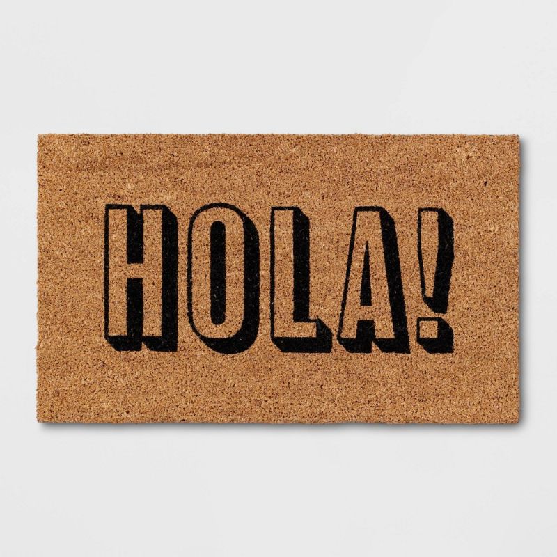 Photo 1 of 1'6x2'6 Hola Doormat Natural - Threshold
