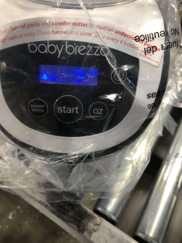 Photo 2 of Baby Brezza Formula Pro Mini Baby Formula Maker – Small Baby Formula Mixer Machine Fits Small Spaces and is Portable for Travel– Bottle Makers Makes The Perfect Bottle for Your Infant On The Go