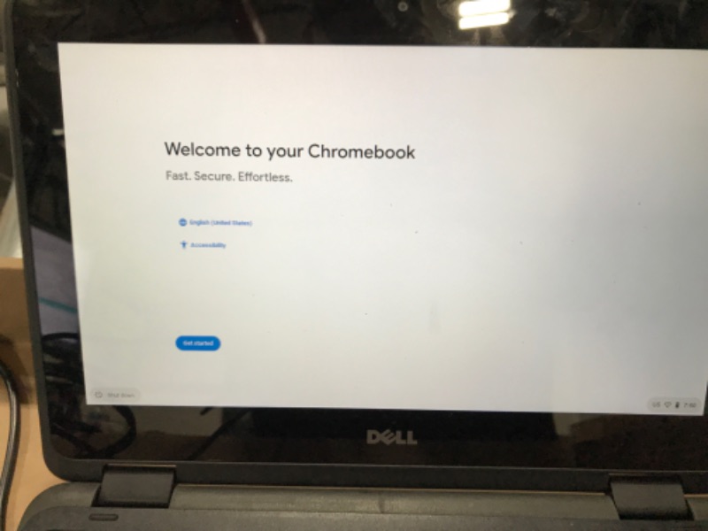 Photo 2 of Dell Chromebook 11 3189 11.6" Intel Celeron 1.60 GHz 4GB 16GB Chrome OS Touch (Renewed)need to use the charger at all times Battery Is Damaged 