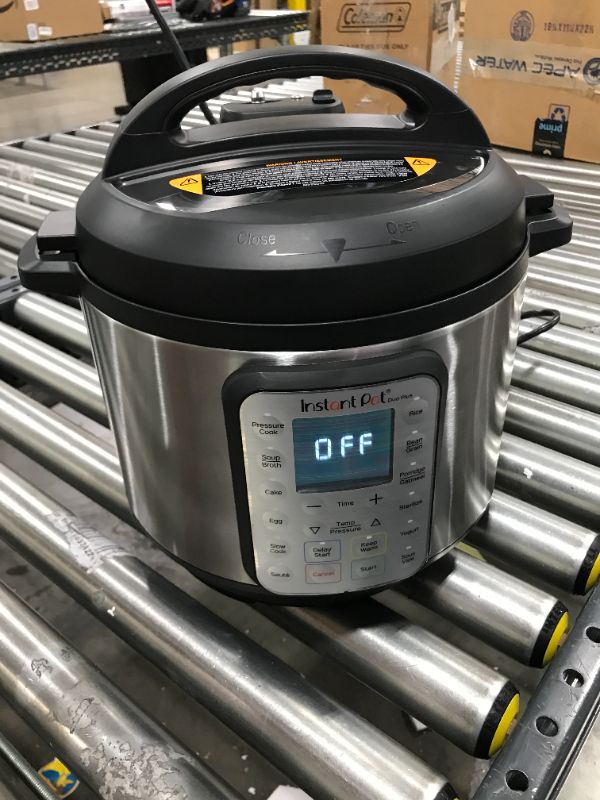 Photo 1 of Instant Pot Duo Plus 6 qt 9-in-1 Slow Cooker/Pressure Cooker