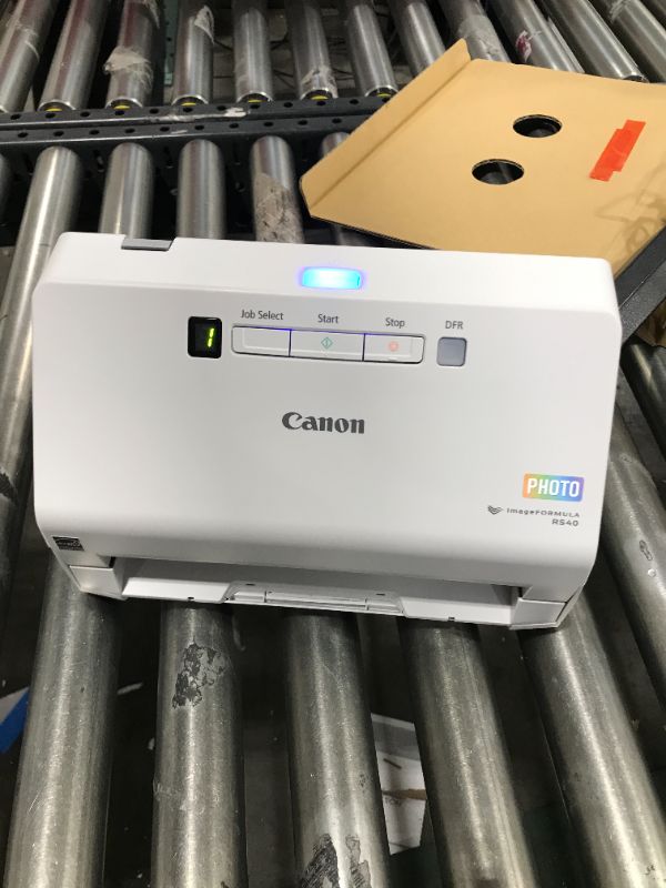 Photo 3 of Canon imageFORMULA RS40 Photo and Document Scanner, with Auto Document Feeder | Windows and Mac | Scans Photos - Vibrant Color - USB Interface - 1200 DPI - High Speed - Easy Setup